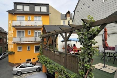 Weinstube Pension Moselbluemchen Zeltingen-Rachtig Dış mekan fotoğraf